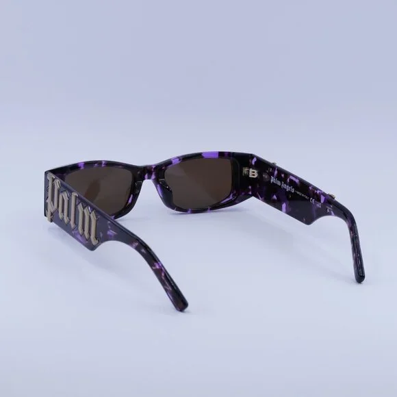 Palm Angels PERI007 ANGEL 3464 Sunglasses Havana Rectangle  display picture 2